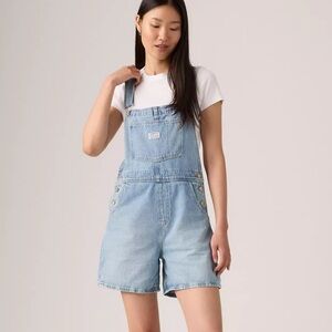 Women's Casual Light Blue Denim Overalls Levi’s